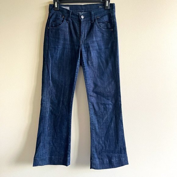COH Citizens Of Humanity Hutton High Rise Wide Leg #251‎ Stretch Jeans Size 24 - Picture 2 of 10